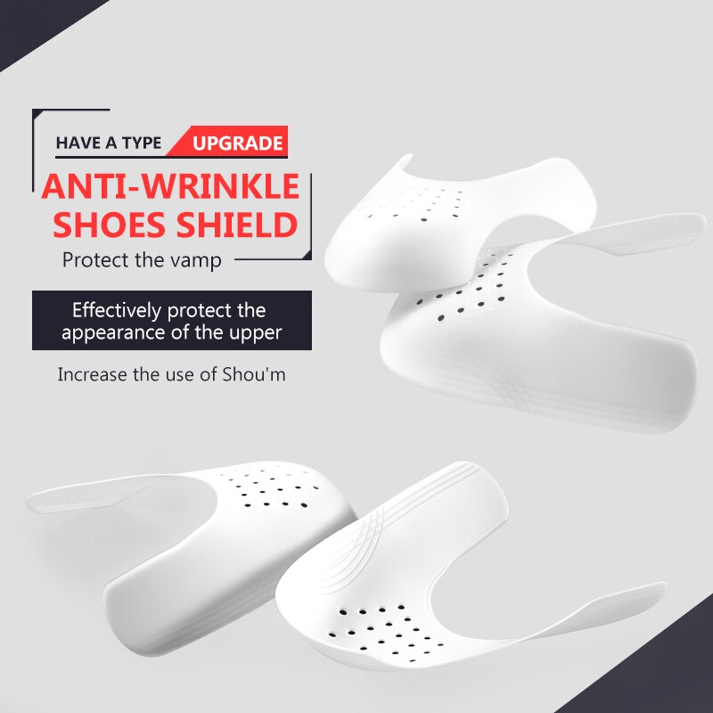 Crease Protector Toe - 2 Pacs حذاء رياضي جديد للعناية