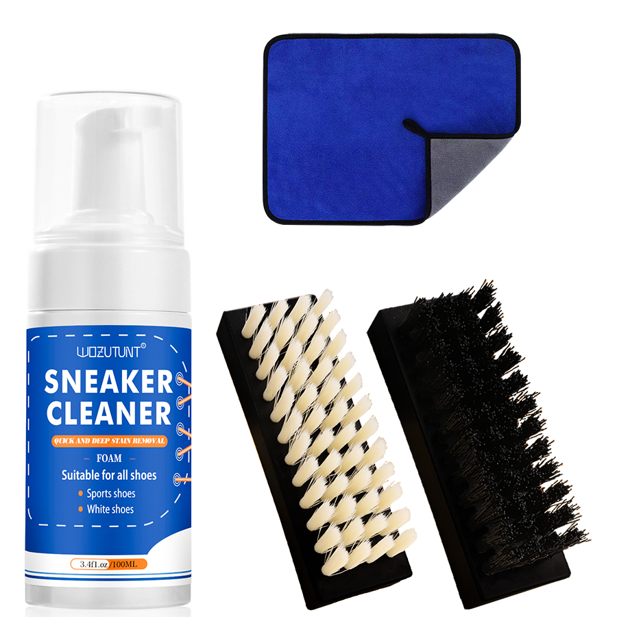 White Sneaker Care Kit - طقم تنظيف الأحذية البيضاء للأحذية الرياضية