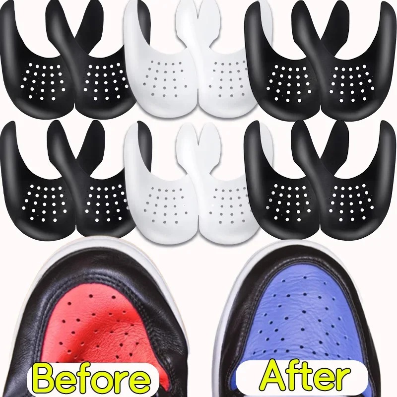 Crease Protector Toe - 5 أزواج من واقيات أطراف الأحذية