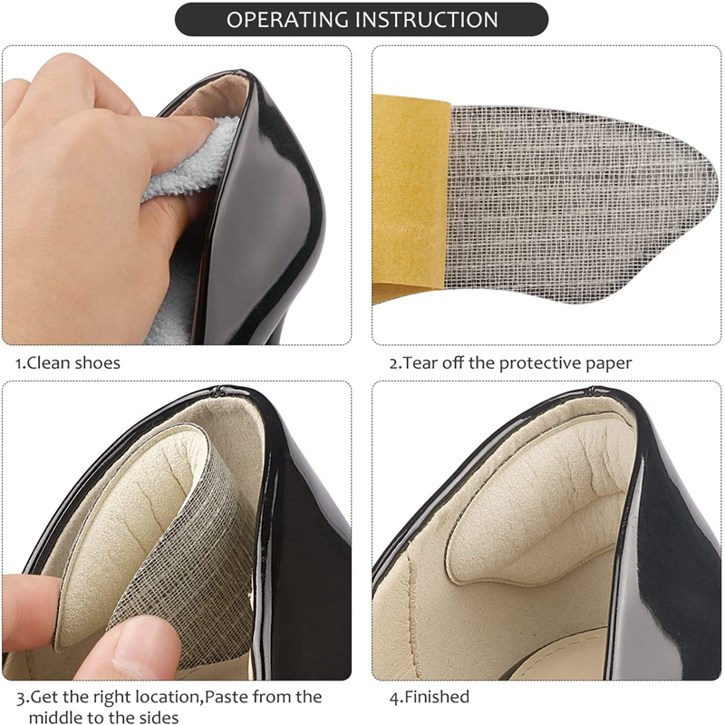 بطانات أحذية نسائية للعناية با - مراجعة Heel Liner Grip وسعره