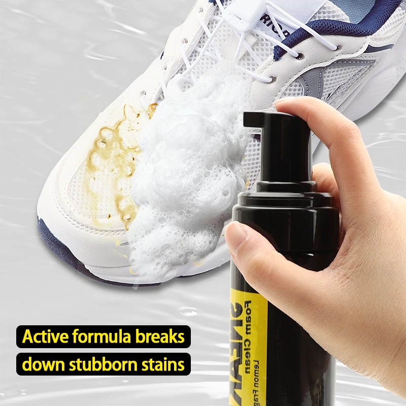 طقم تنظيف الأحذية 150 مل منظف  - مراجعة White Sneaker Care Kit وسعره
