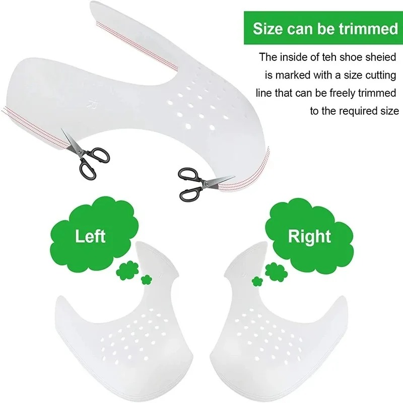 زوج واحد من الأحذية الواقية من - مراجعة Crease Protector Toe وسعره