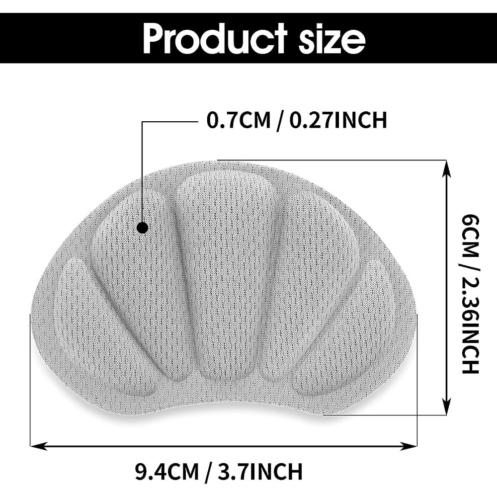 مجموعة ثلاثية من وسادات تثبيت  - مراجعة Heel Liner Grip وسعره
