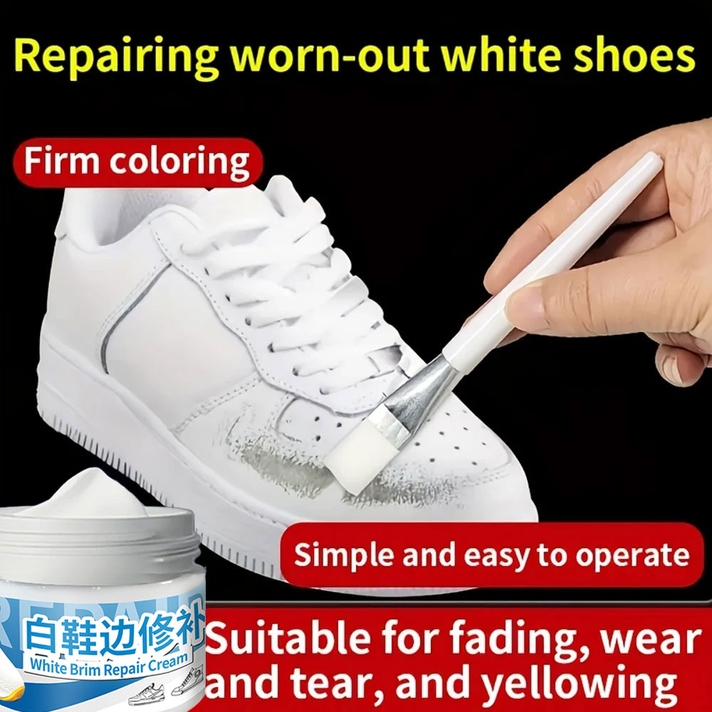 كريم ترميم حواف الأحذية الأبيض - مراجعة White Sneaker Care Kit وسعره