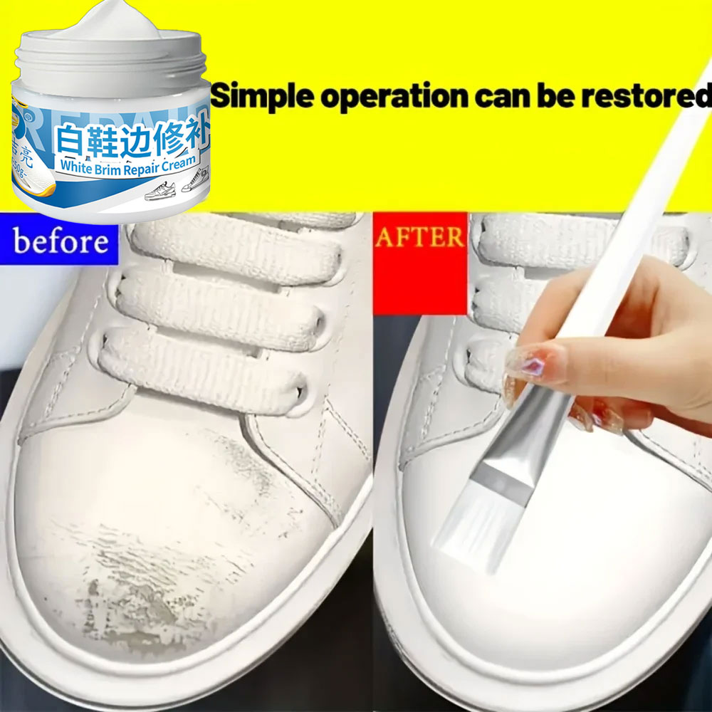 كريم ترميم حواف الأحذية الأبيض - مراجعة White Sneaker Care Kit وسعره