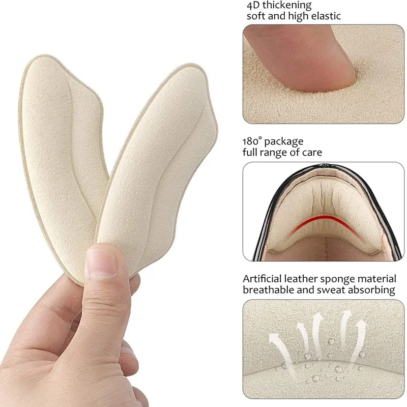 4 قطع/8 قطع وسادات لاصقة للكعب - مراجعة Heel Liner Grip وسعره
