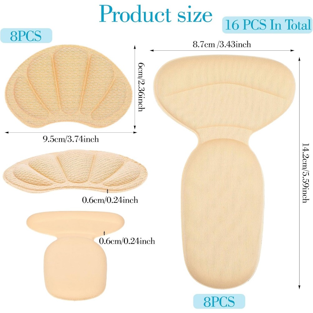 وسادات تبطين الأحذية مع لاصق م - مراجعة Heel Liner Grip وسعره