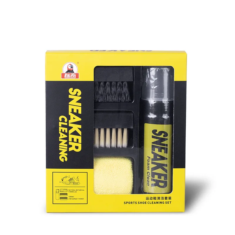 طقم تنظيف أحذية رياضية رغوي خا - مراجعة White Sneaker Care Kit وسعره