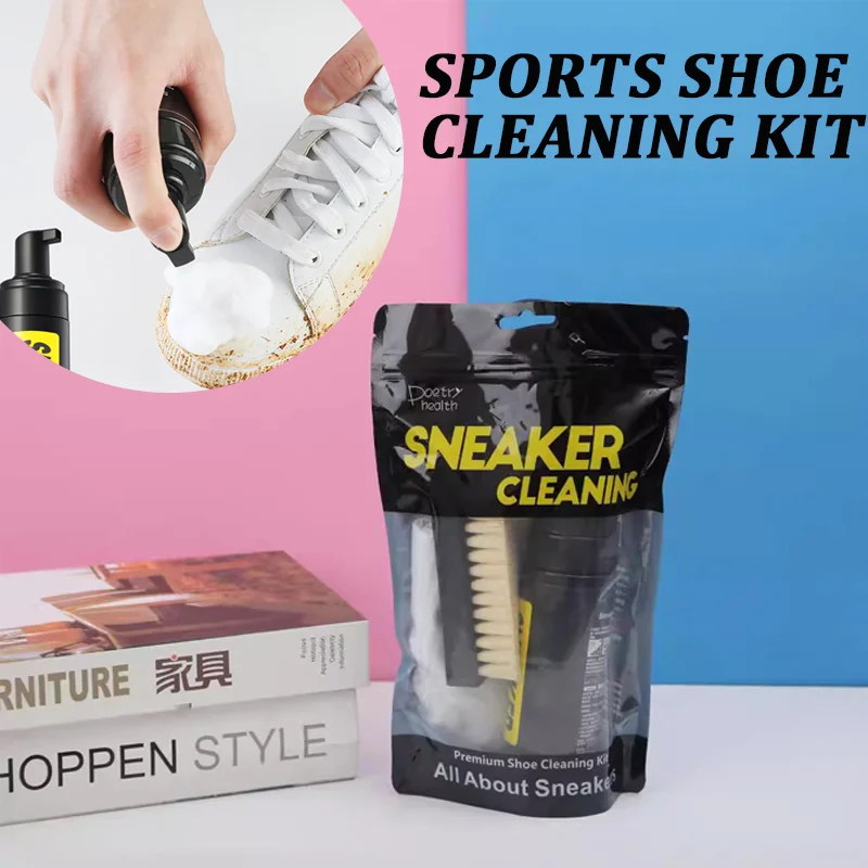 مجموعة أدوات تنظيف الأحذية الر - مراجعة White Sneaker Care Kit وسعره