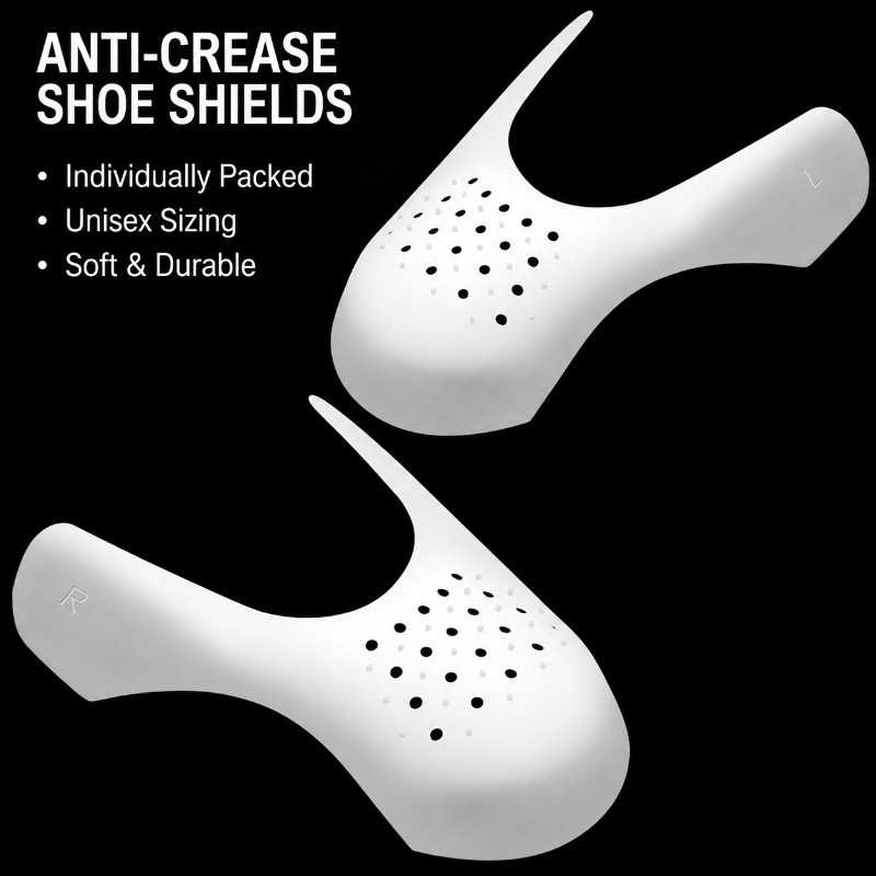 واقي مقدمة الحذاء، درع مضاد لل - مراجعة Crease Protector Toe وسعره