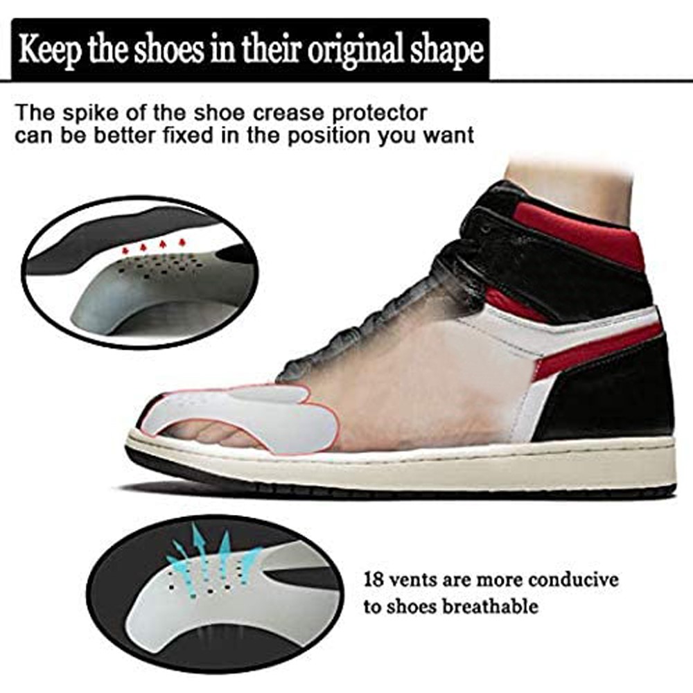 5 أزواج حامي أحذية مضادة للتجا - مراجعة Crease Protector Toe وسعره